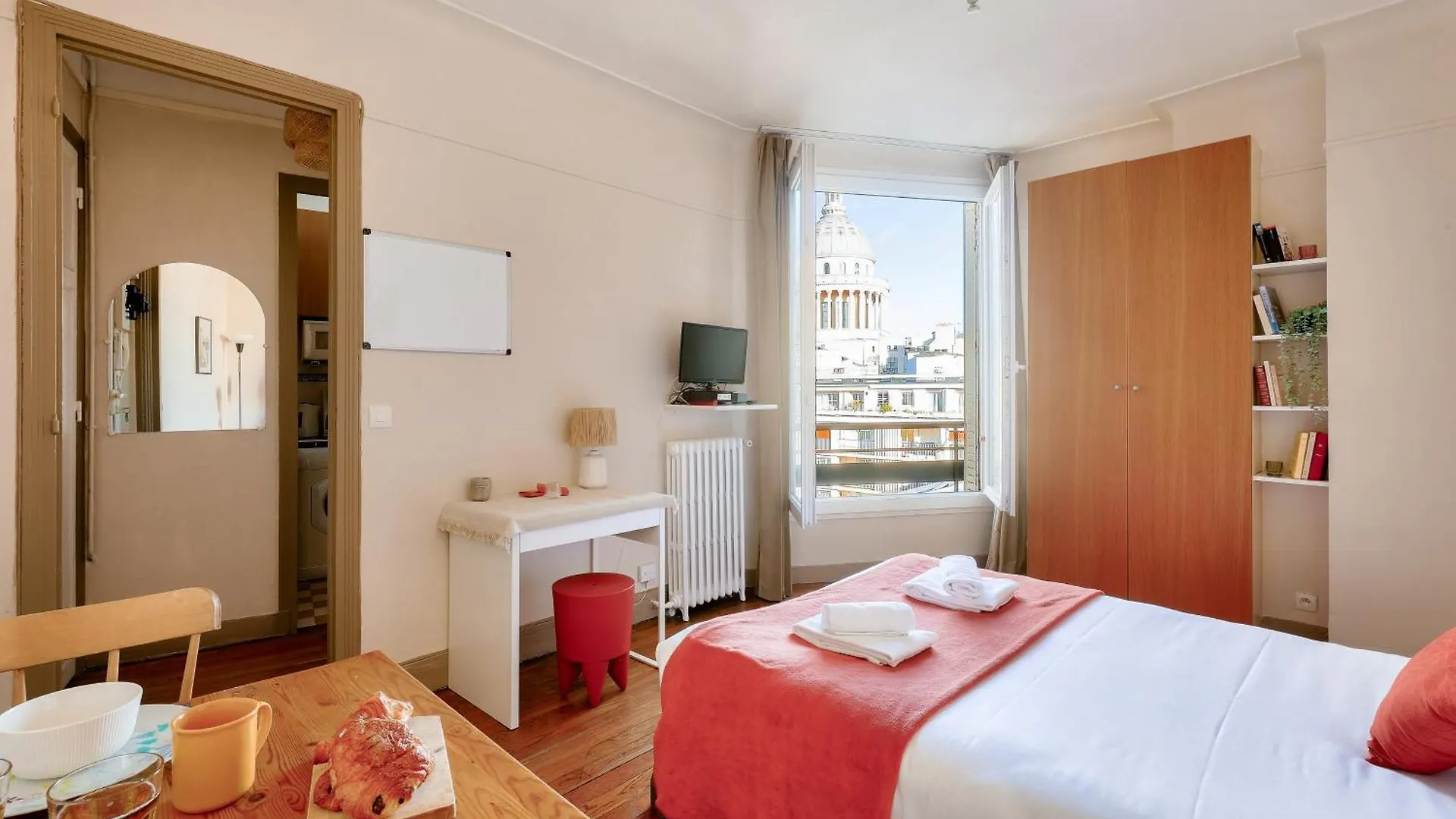 Quiet & Bright Studio-Prime Loc-Pantheon Paris 05